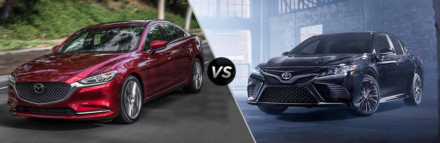 mazda6 compared to toyota camry