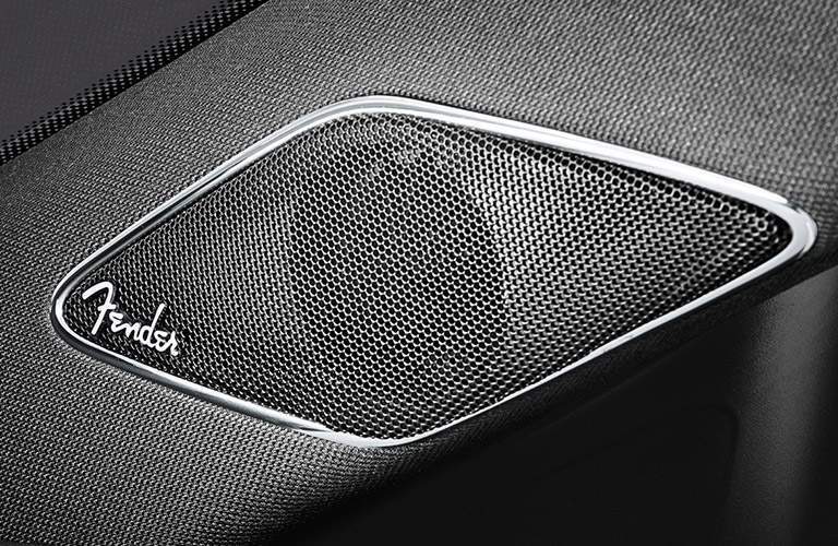 2018 Volkswagen Jetta Fender speaker close up