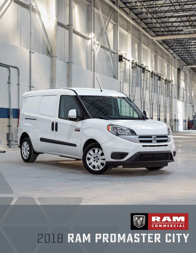 2018 RAM Promaster City Catalog