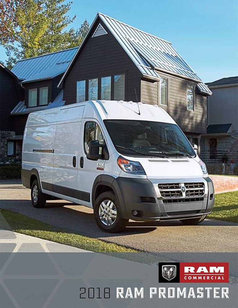 2018 RAM Promaster Catalog