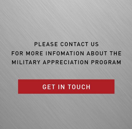 Please contact us for more information about the military appreciation program