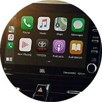2020 Toyota Corolla Apple CarPlay screen