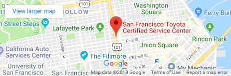 Parts & Service at 4099 Geary Boulevard