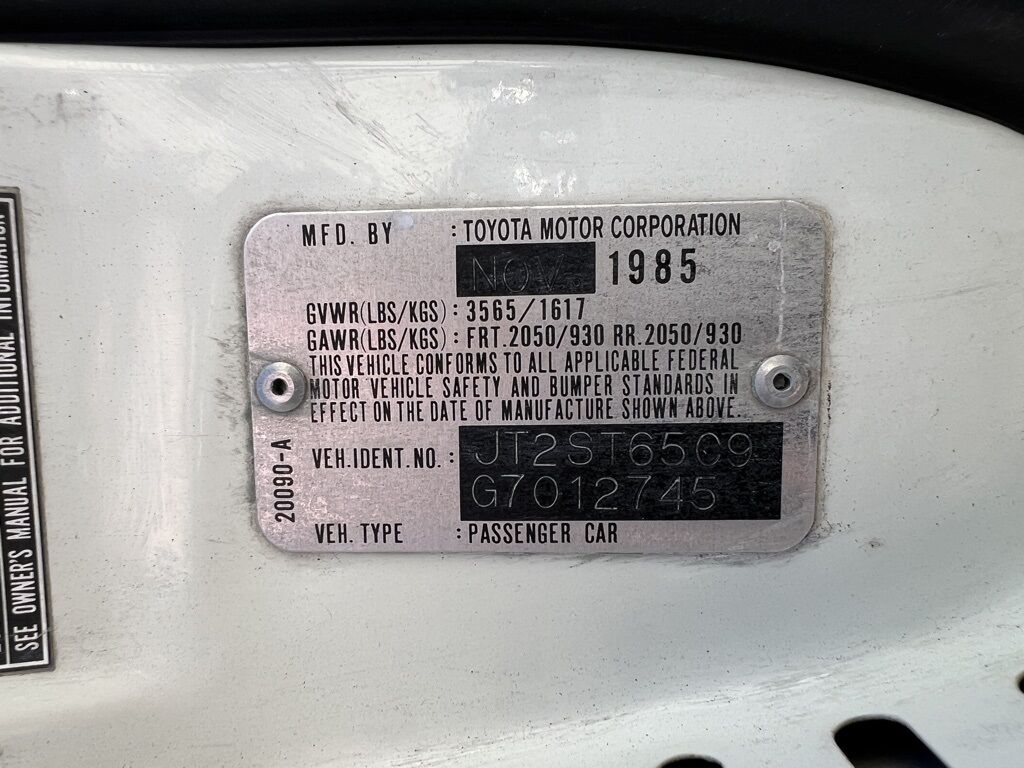 1986 Toyota Celica GT-S San Francisco CA