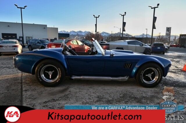 1996 Shelby Cobra Roadster / Classic Roadsters Replica / Tremec 3550 Hi Perf 5 Speed Manual / 351 Windsor V8 / Edelbrock 600 CFM / MSD Ignition / Reed Cams / Leather Bucket Seats / Kenwood Speakers / Only 9k Miles Banglore