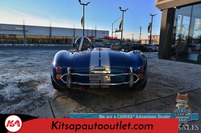1996 Shelby Cobra Roadster / Classic Roadsters Replica / Tremec 3550 Hi Perf 5 Speed Manual / 351 Windsor V8 / Edelbrock 600 CFM / MSD Ignition / Reed Cams / Leather Bucket Seats / Kenwood Speakers / Only 9k Miles Banglore