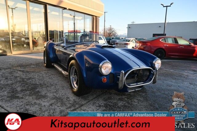 1996 Shelby Cobra Roadster / Classic Roadsters Replica / Tremec 3550 Hi Perf 5 Speed Manual / 351 Windsor V8 / Edelbrock 600 CFM / MSD Ignition / Reed Cams / Leather Bucket Seats / Kenwood Speakers / Only 9k Miles Banglore