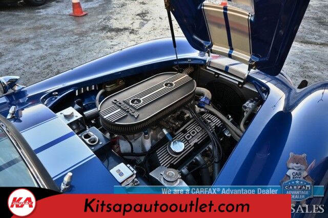1996 Shelby Cobra Roadster / Classic Roadsters Replica / Tremec 3550 Hi Perf 5 Speed Manual / 351 Windsor V8 / Edelbrock 600 CFM / MSD Ignition / Reed Cams / Leather Bucket Seats / Kenwood Speakers / Only 9k Miles Banglore