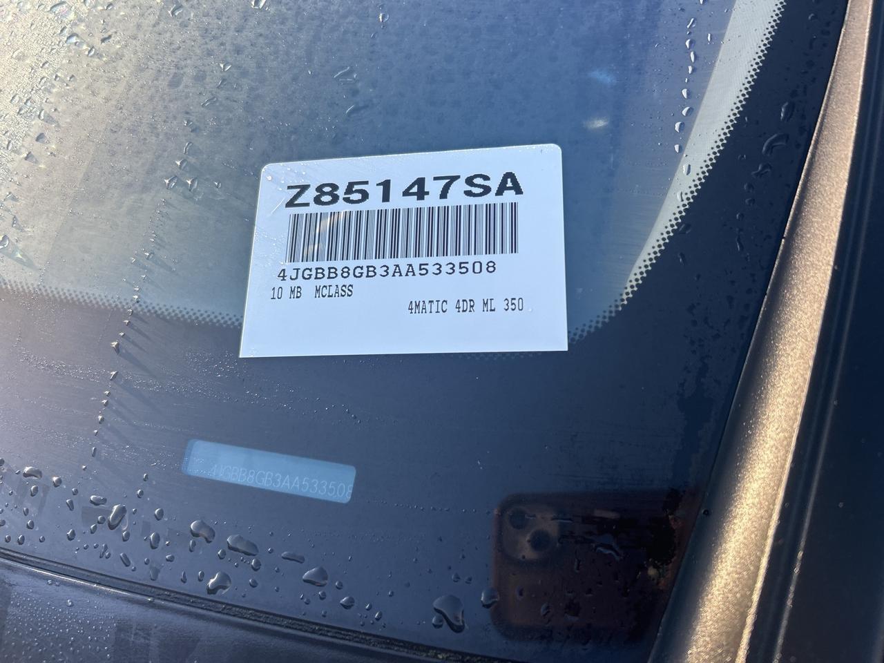 2010 Mercedes-Benz M-Class ML 350 Hagerstown MD