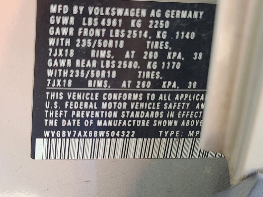 2011 Volkswagen Tiguan SEL Springfield VA