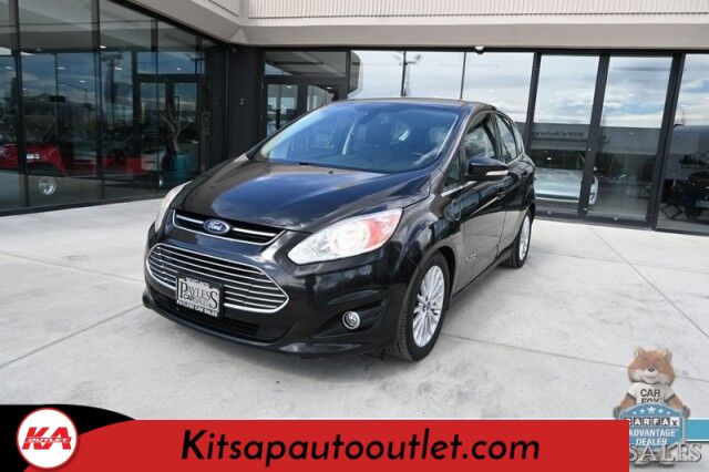 2013 Ford C-Max Energi SEL / Automatic / AutoStart / Power Mirror&apos;s, Windows & Locks / Power & Heated Leather Seats / Bluetooth / Cruise Control / Keyless Entry & Start / Aluminum Alloy Wheels / 43 MPG / Low Miles Front Wheel Drive