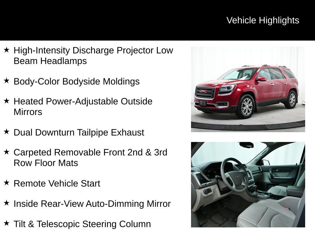 2014 GMC Acadia SLT-2 Oak Ridge TN