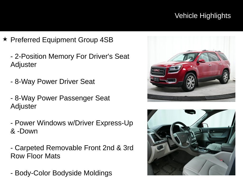 2014 GMC Acadia SLT-2 Oak Ridge TN