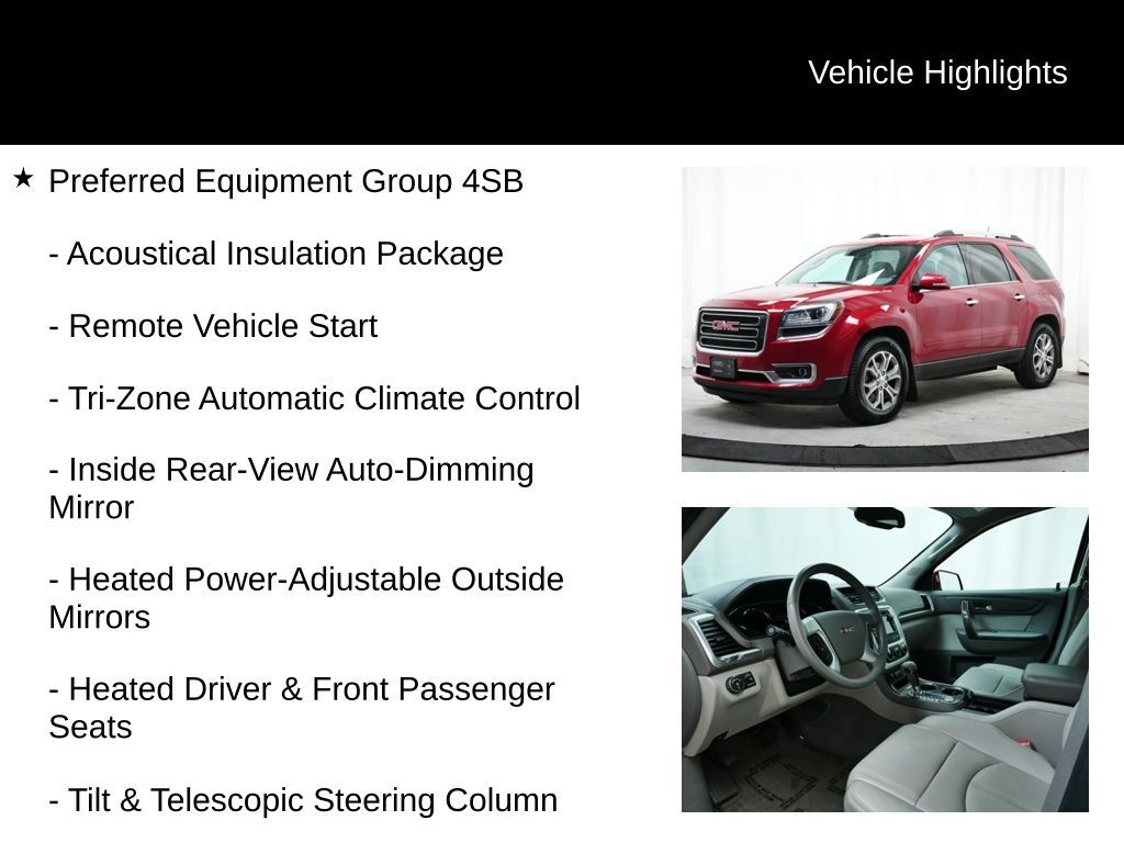 2014 GMC Acadia SLT-2 Oak Ridge TN