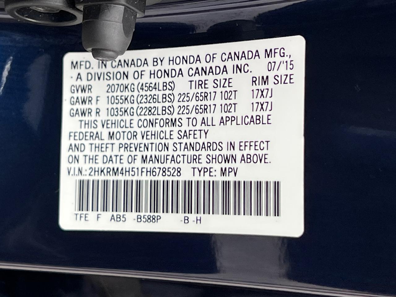 2015 Honda CR-V EX Hagerstown MD