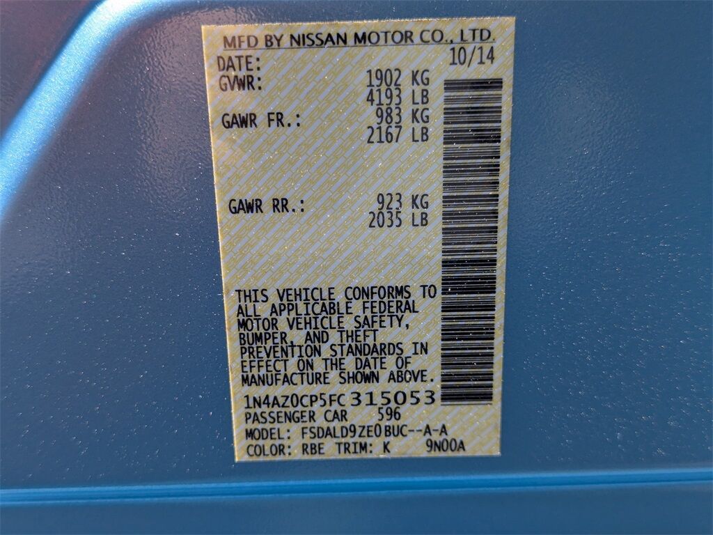 2015 Nissan Leaf SV Kennesaw GA