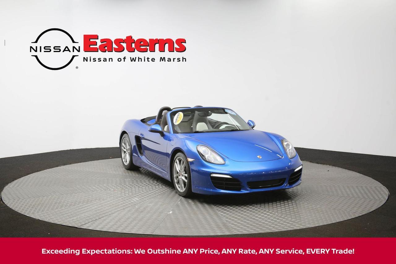 2015 Porsche Boxster Base White Marsh MD