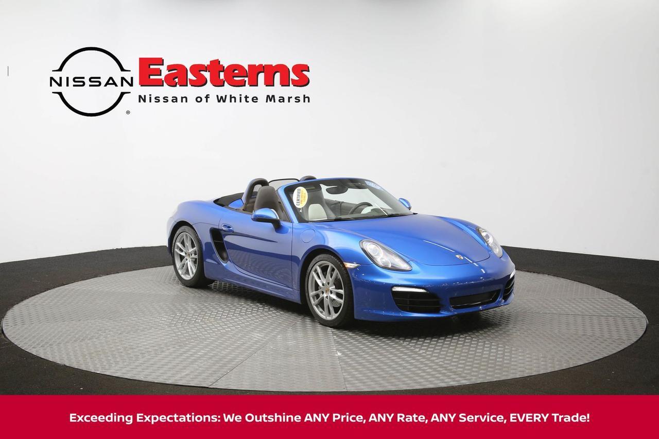 2015 Porsche Boxster Base White Marsh MD