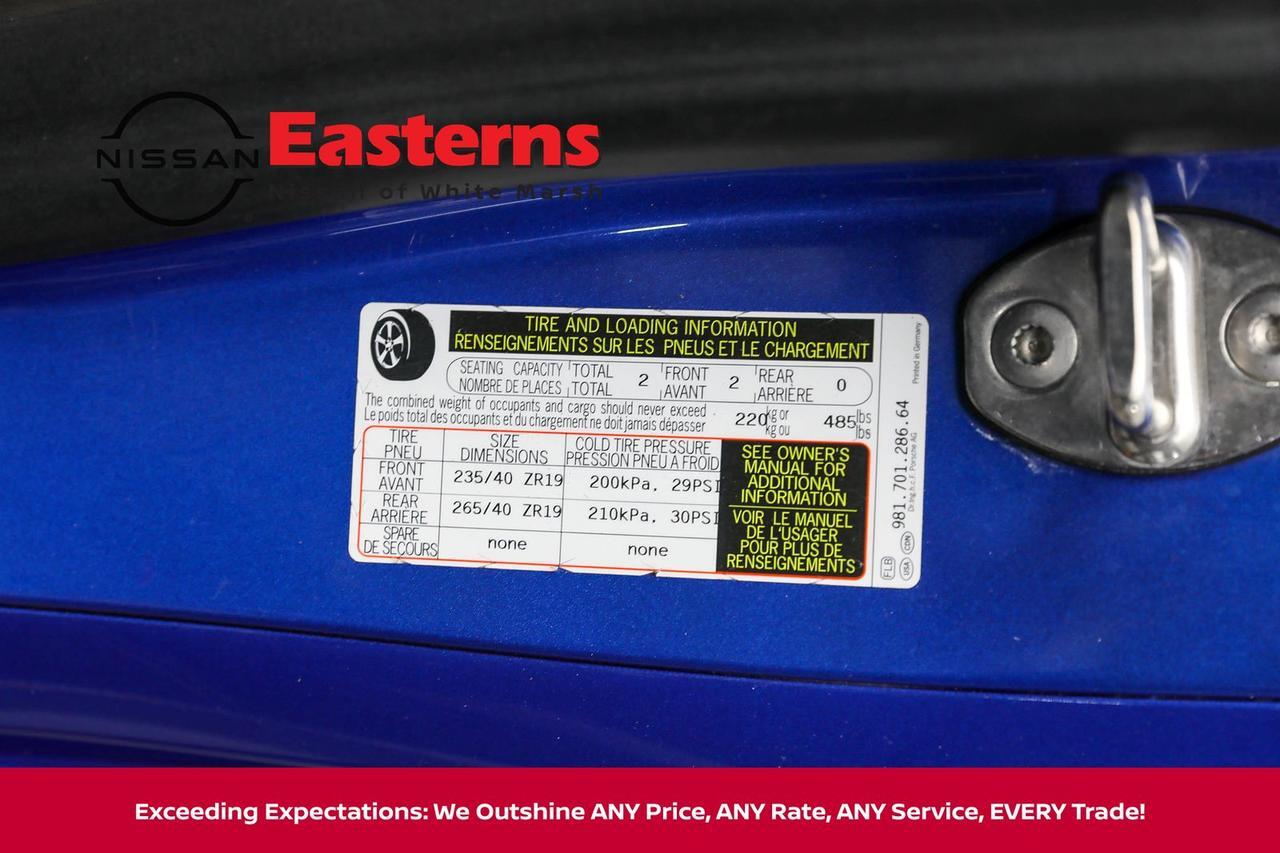 2015 Porsche Boxster Base White Marsh MD