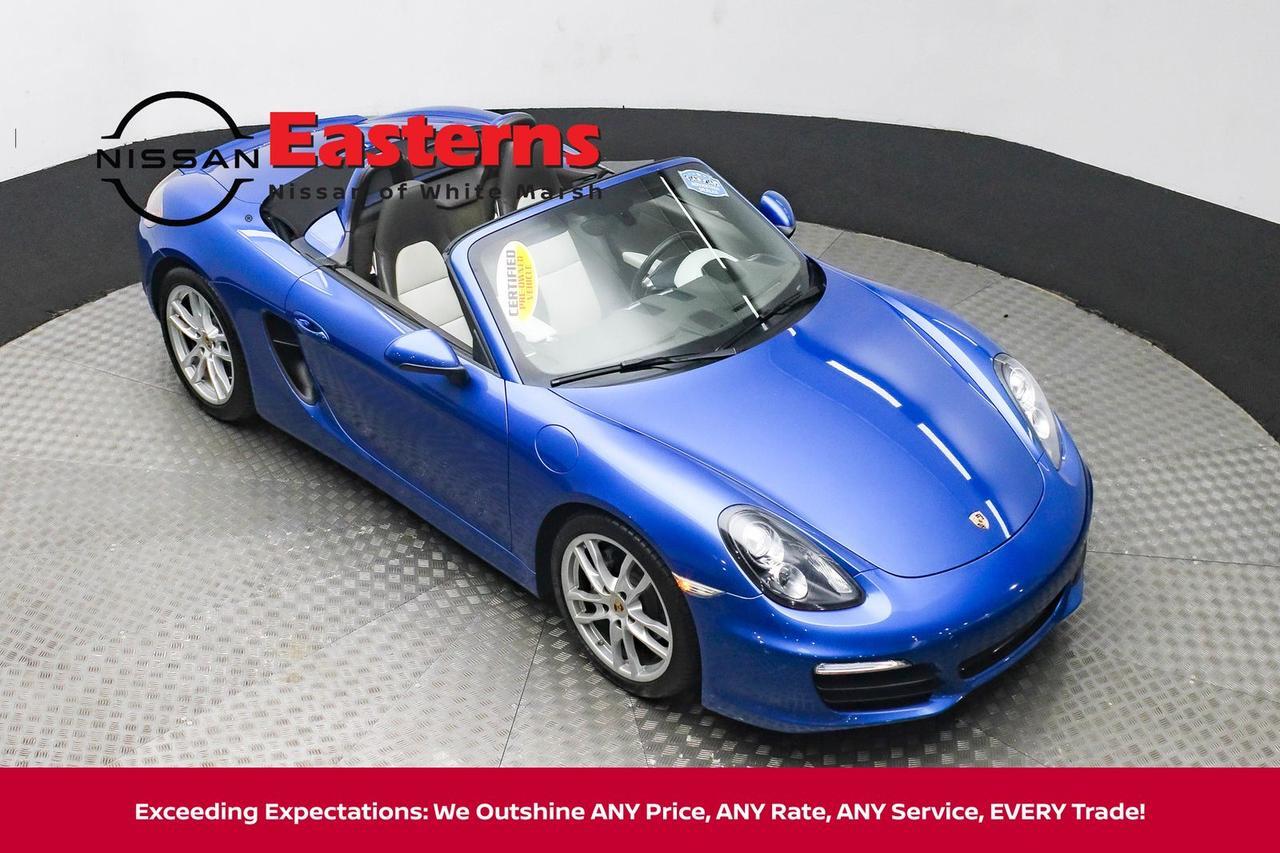 2015 Porsche Boxster Base White Marsh MD