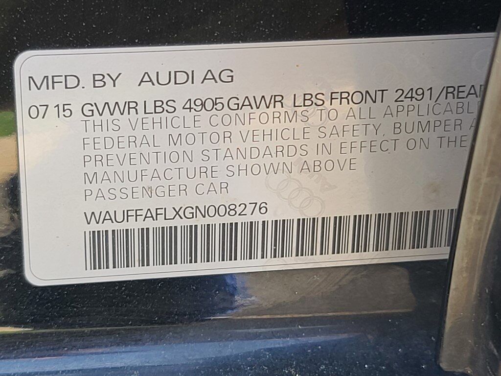 2016 Audi A4 2.0T Premium Plus Springfield VA