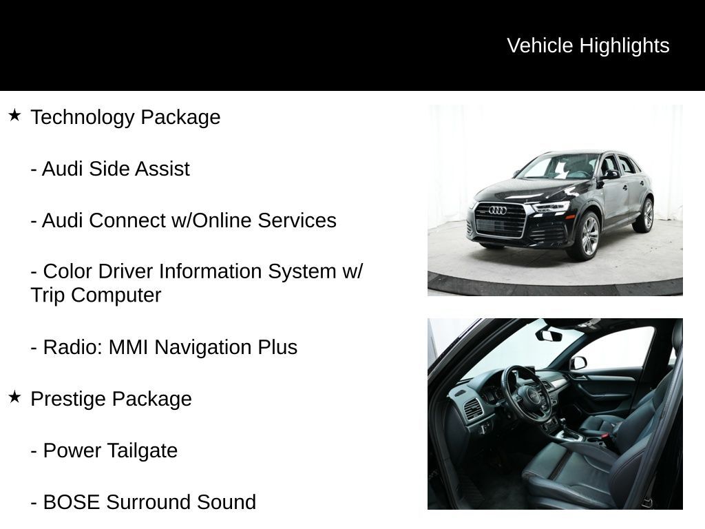 2016 Audi Q3 2.0T Prestige Oak Ridge TN