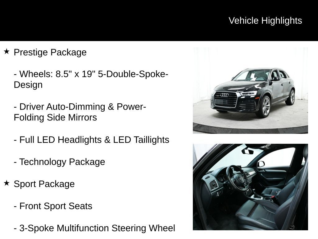 2016 Audi Q3 2.0T Prestige Oak Ridge TN