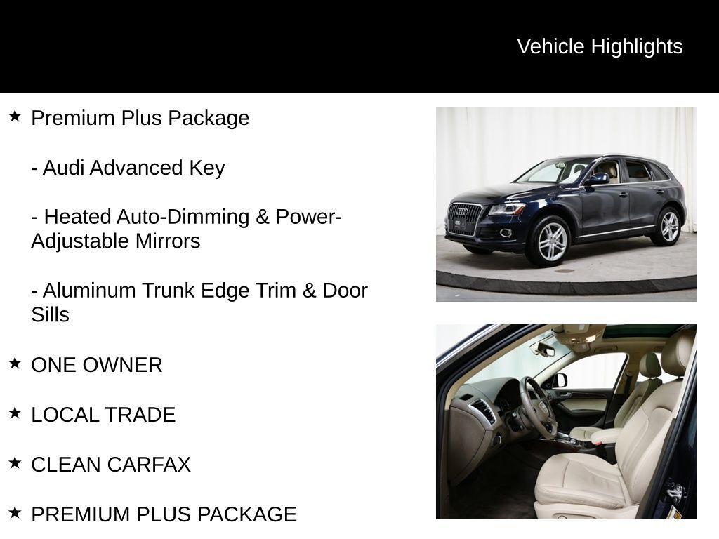 2016 Audi Q5 2.0T Premium Plus Oak Ridge TN