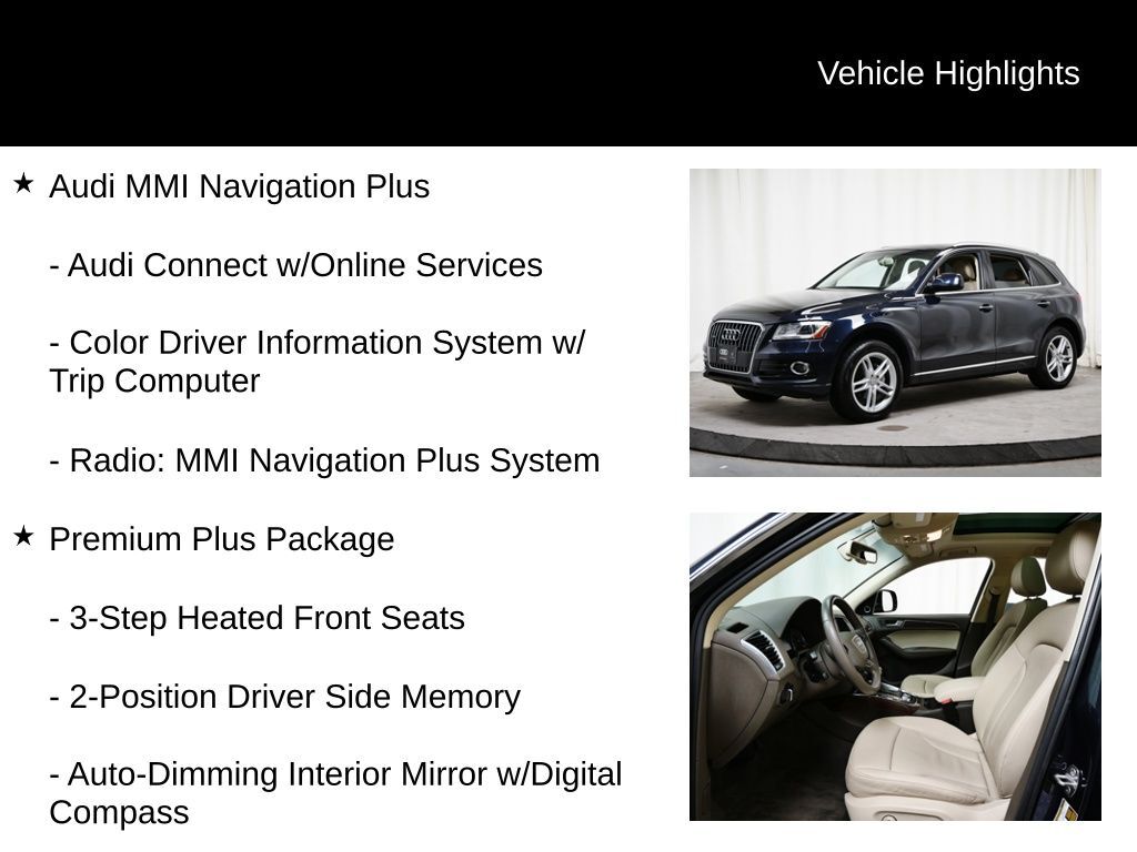 2016 Audi Q5 2.0T Premium Plus Oak Ridge TN
