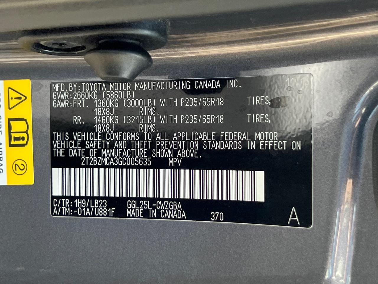 2016 Lexus RX 350 Hagerstown MD