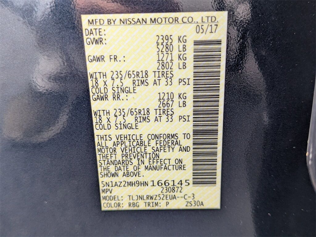 2017 Nissan Murano SL Kennesaw GA