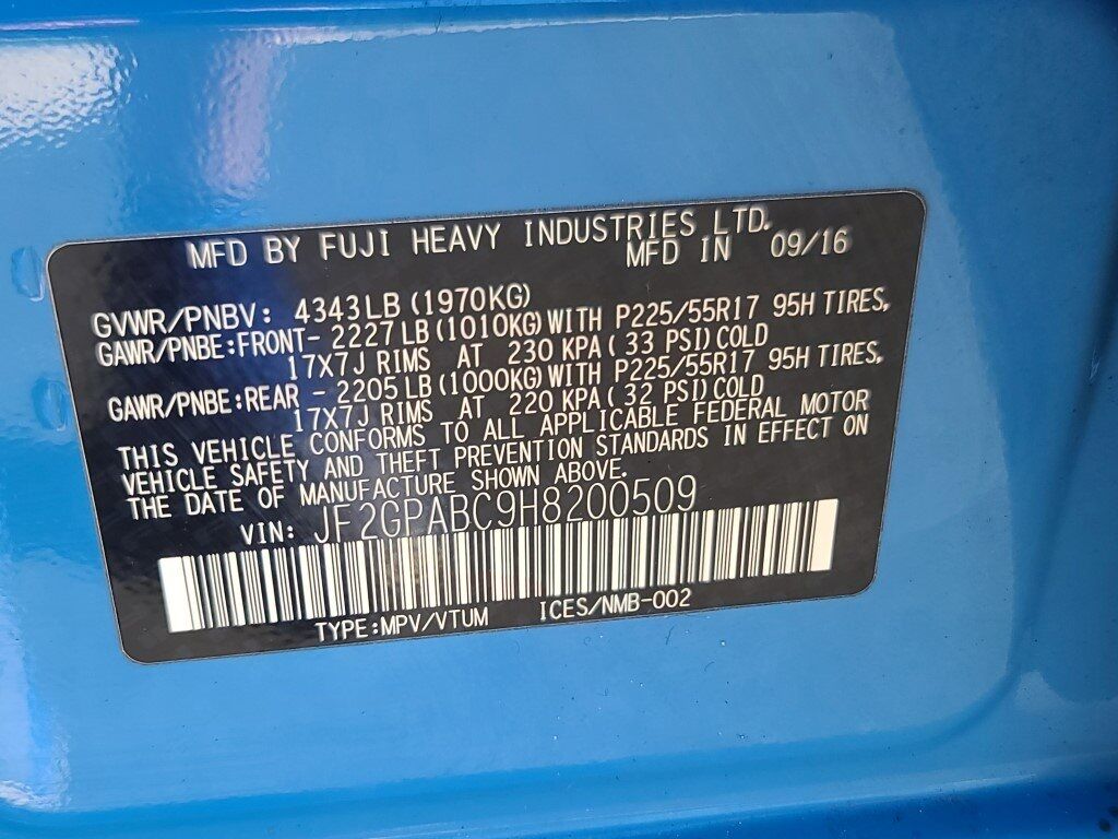 2017 Subaru Crosstrek 2.0i Premium Springfield VA