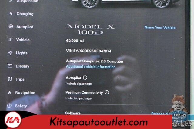 2017 Tesla Model X 100D / AWD / Air Supsension / Power & Heated Leather Seats / Heated Steering Wheel / Navigation / Auto Pilot / Adaptive Cruise Control / Lane Departure Alert / Bluetooth / Back Up Camera / 295 Mi Range Banglore