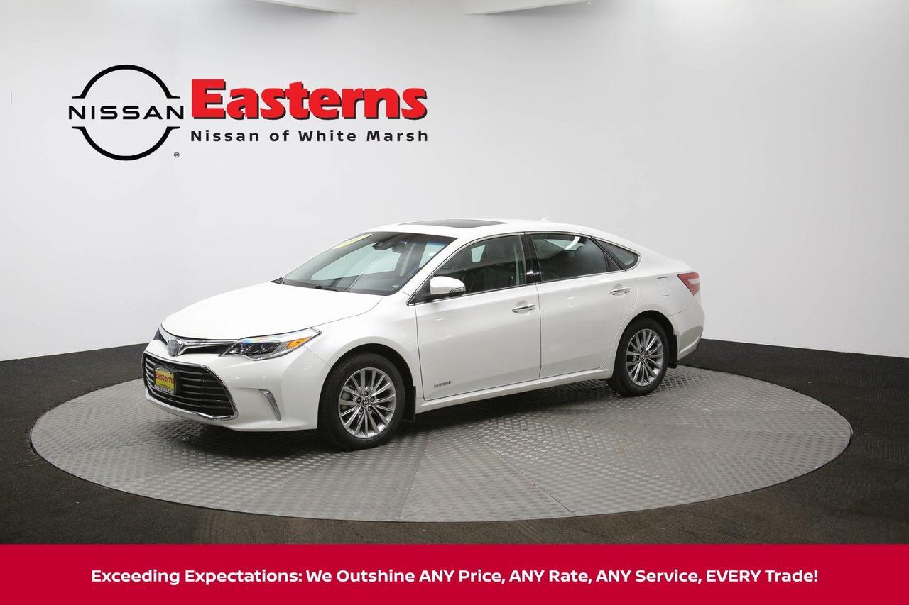 2017 Toyota Avalon Hybrid Limited White Marsh MD