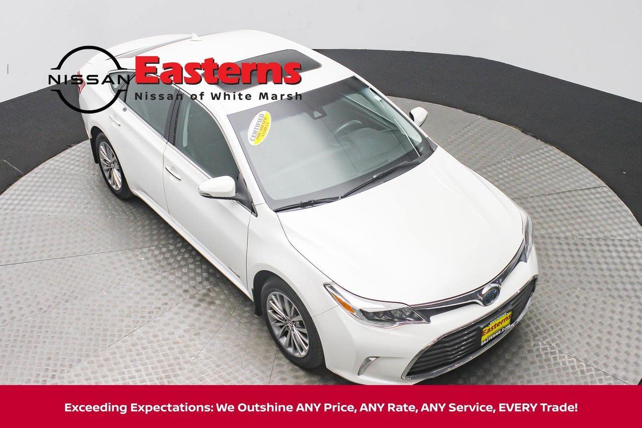 2017 Toyota Avalon Hybrid Limited White Marsh MD