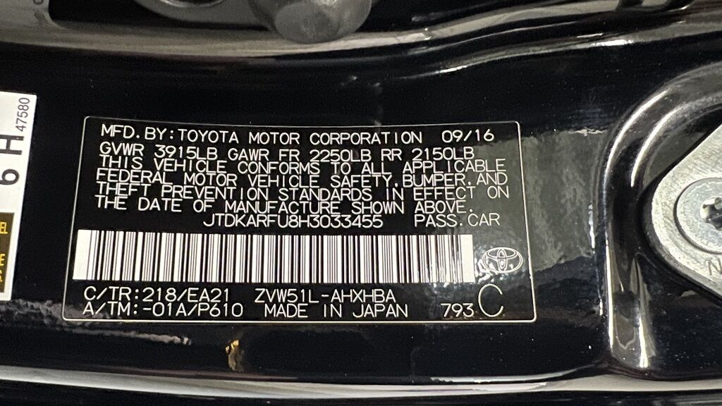 2017 Toyota Prius Four Touring San Francisco CA