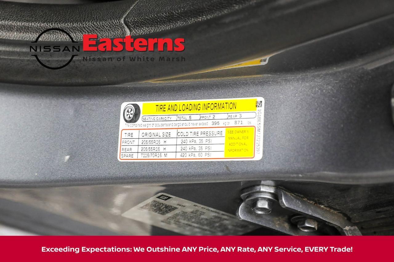 2018 Chevrolet Cruze LT White Marsh MD