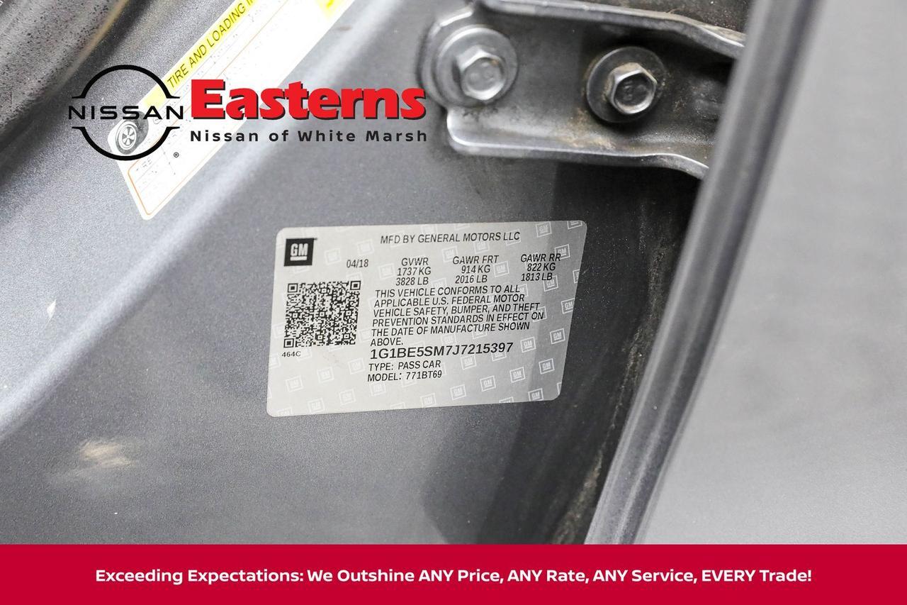 2018 Chevrolet Cruze LT White Marsh MD