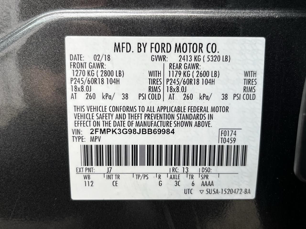 2018 Ford Edge SE Glen Burnie MD