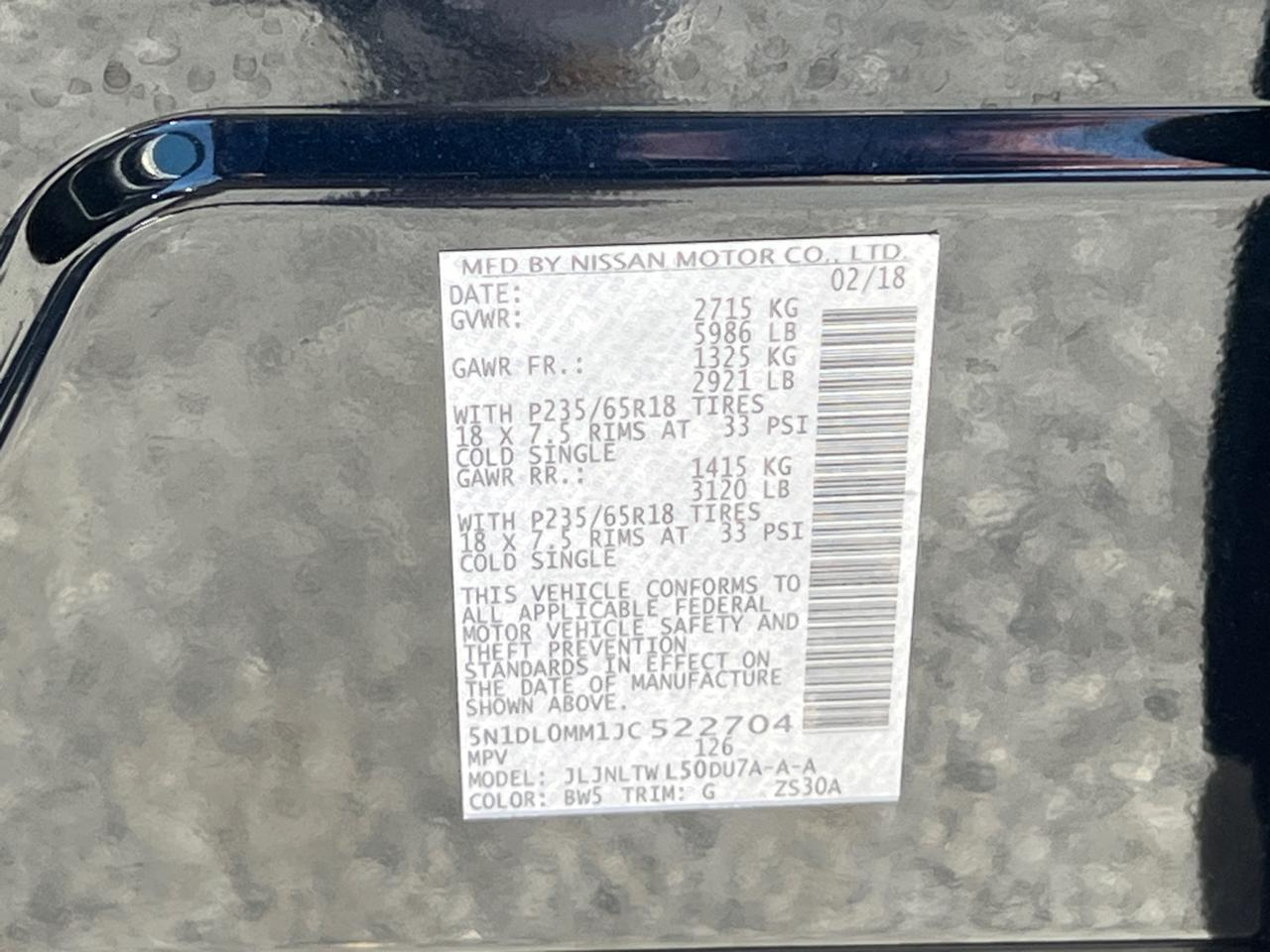 2018 INFINITI QX60 Base Hagerstown MD