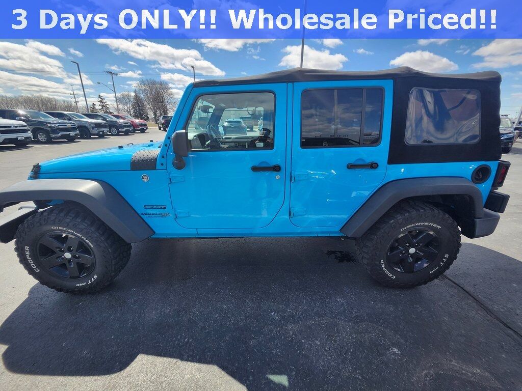 2018 Jeep Wrangler JK Unlimited Sport Green Bay WI