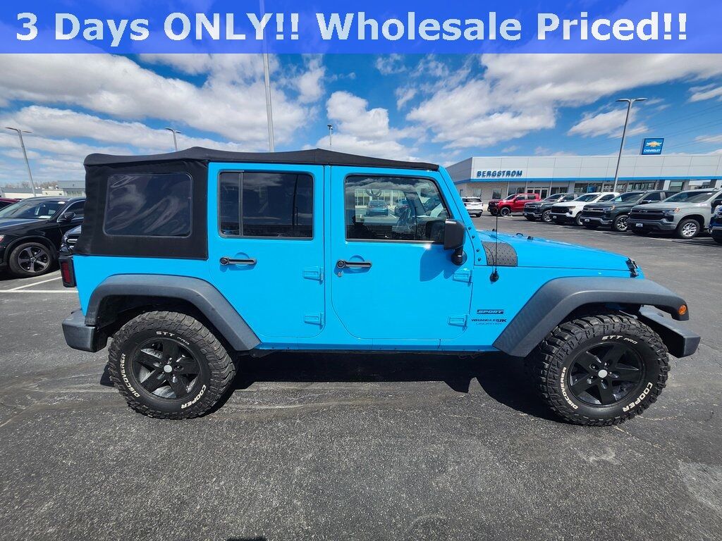 2018 Jeep Wrangler JK Unlimited Sport Green Bay WI