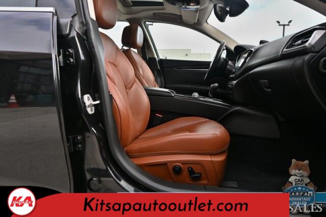 2018 Maserati Ghibli S Q4 GranLusso / AWD / AutoStart / Heated & Cooled Leather Seats / Sunroof / Harman Kardon Speakers / Blind Spot Alert / Bluetooth / Backup Camera / Keyless Entry & Start / 24 MPG Banglore