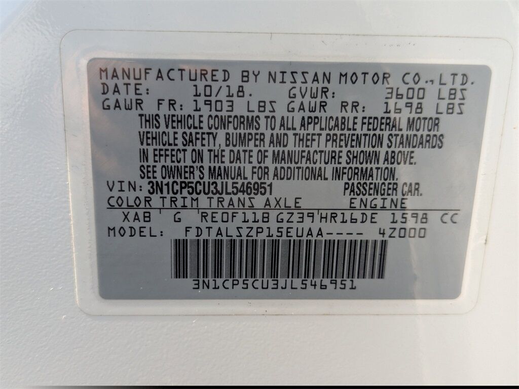 2018 Nissan Kicks SV Kennesaw GA