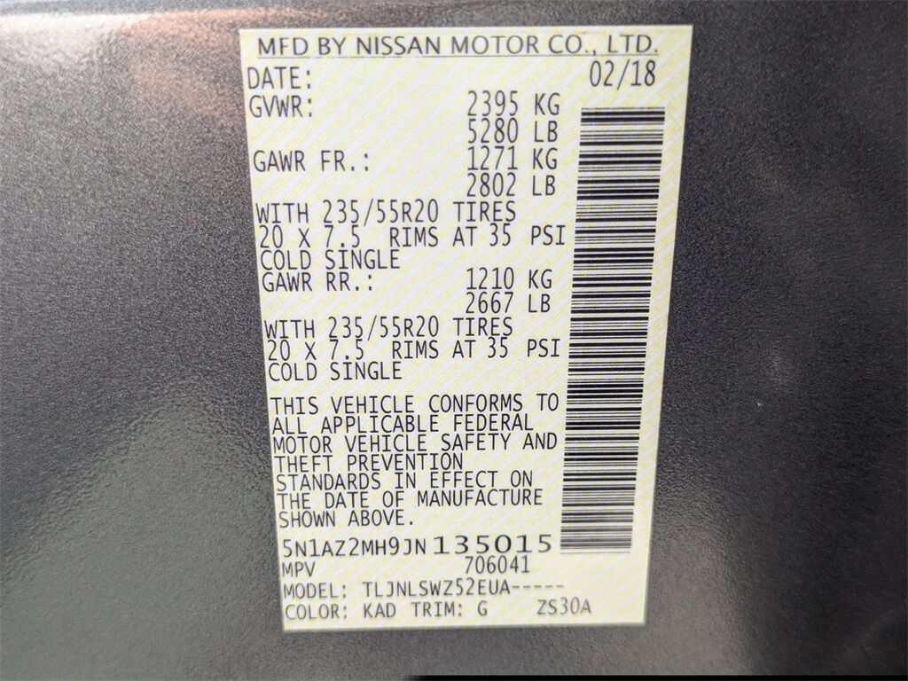 2018 Nissan Murano Platinum Kennesaw GA