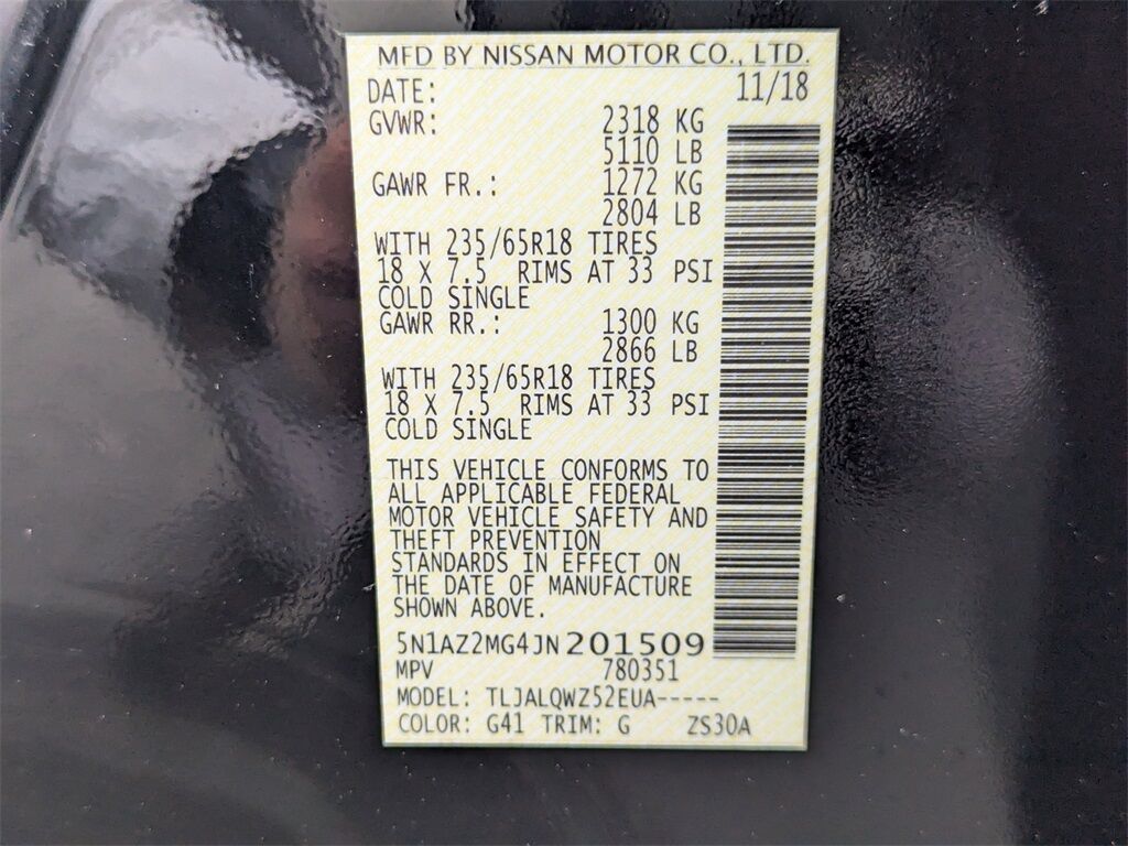 2018 Nissan Murano SV Kennesaw GA