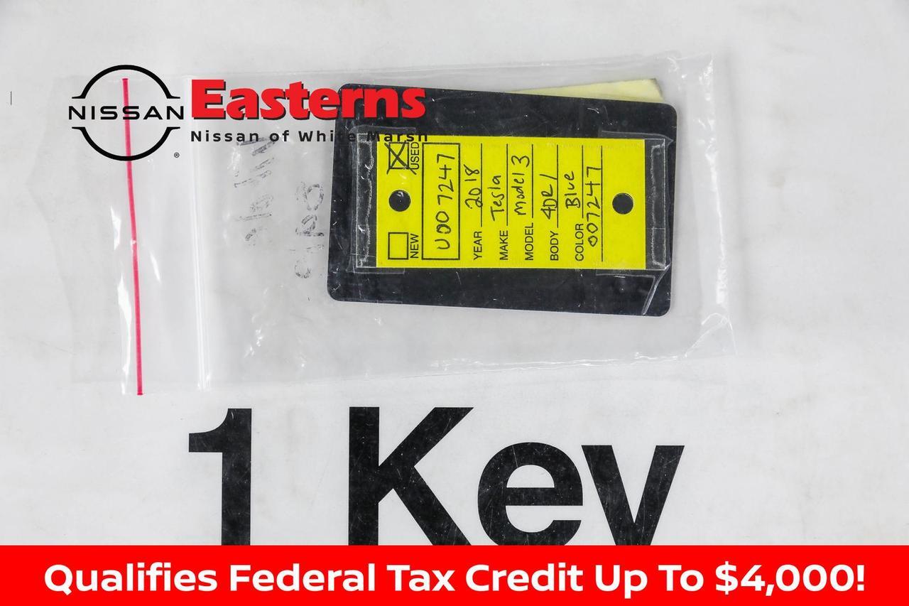 2018 Tesla Model 3 Long Range White Marsh MD