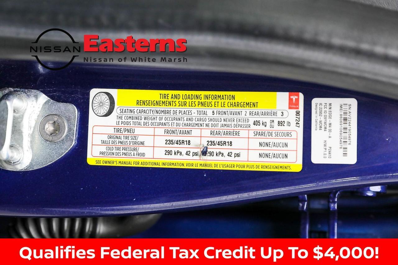 2018 Tesla Model 3 Long Range White Marsh MD