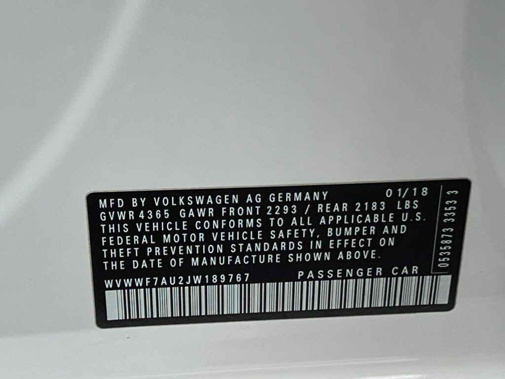 2018 Volkswagen Golf R DCC &amp; Navigation 4Motion Springfield VA