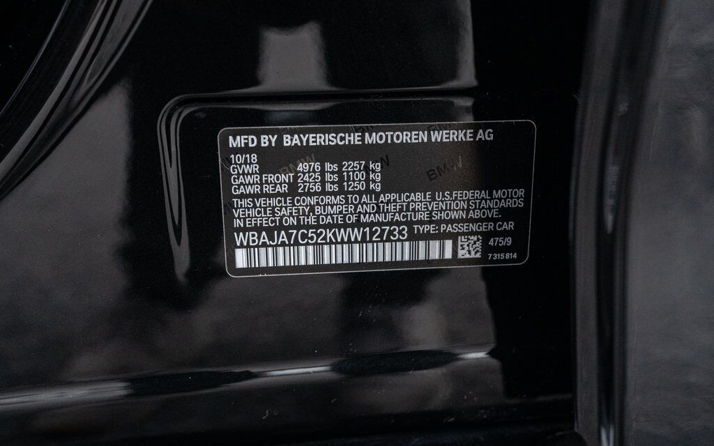 2019 BMW 5 Series 530i xDrive White Marsh MD